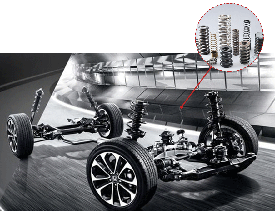 華爾賽彈簧應(yīng)用于汽車(chē)避震彈簧